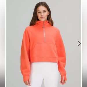 Warm Coral Scuba 1/2 Zip